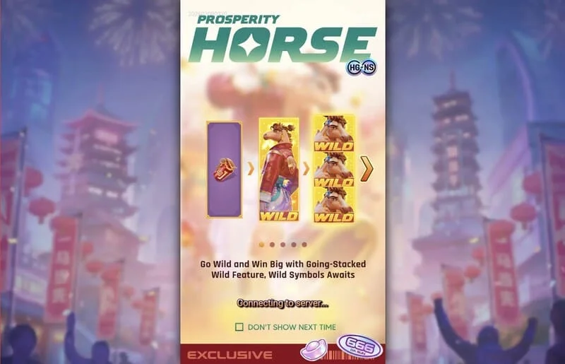 Prosperity Horse - Wild apilado en los carretes